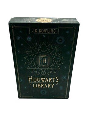 J.K. Rowling Hogwarts Library Hardcover 3 Book Box Set